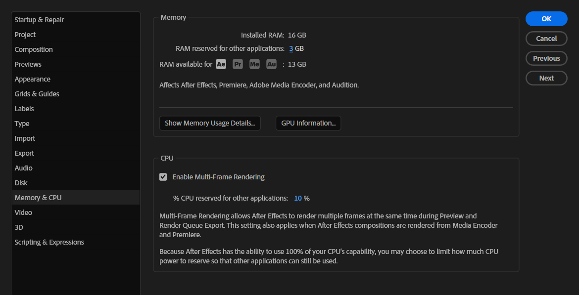 Optimizing memory allocation for After Effects.png