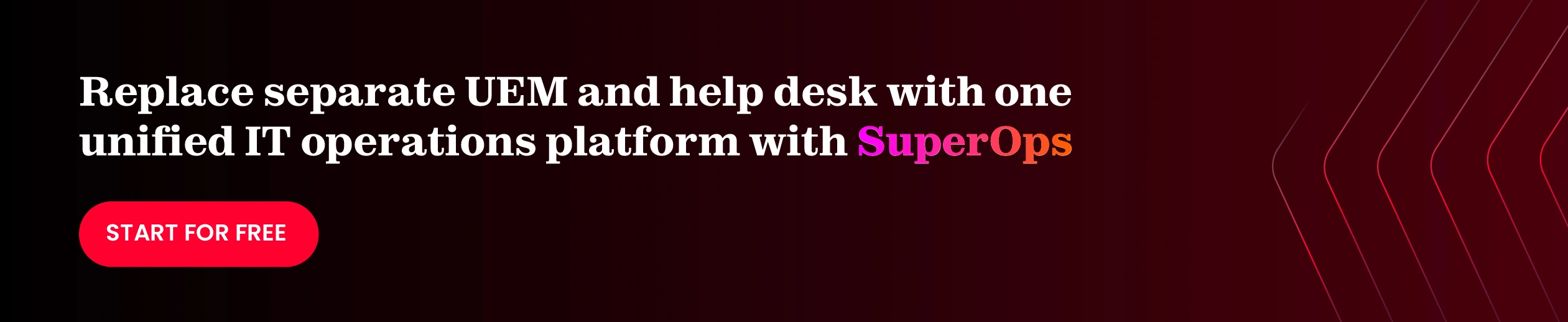 SuperOps combines UEM and help desk with AI automation in a single unified platform.webp