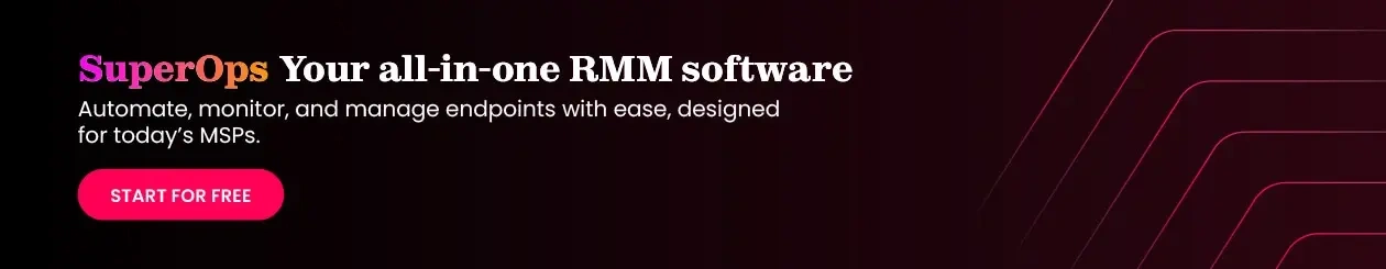SuperOps RMM software is ideal for endpoint management at every scale.webp
