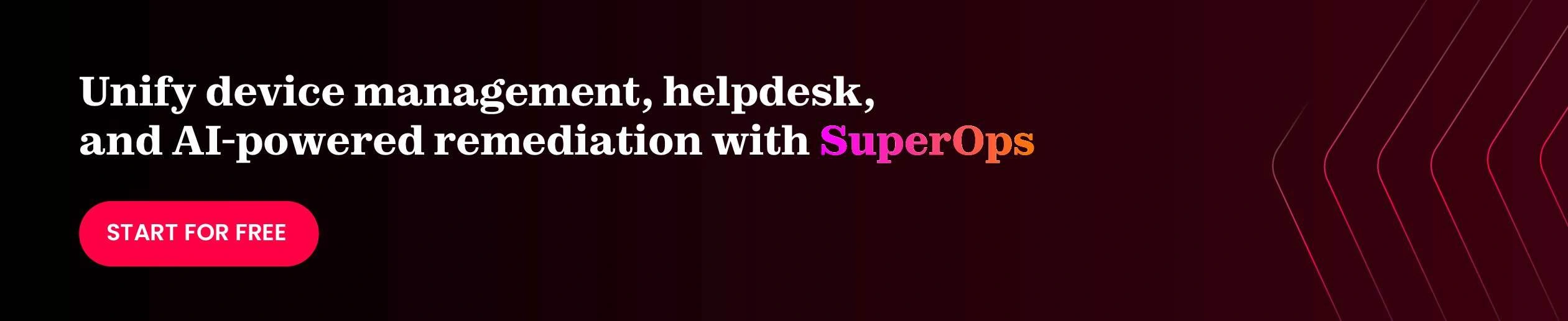 SuperOps unified IT platform pricing compared to Scalefusion UEM plans.webp
