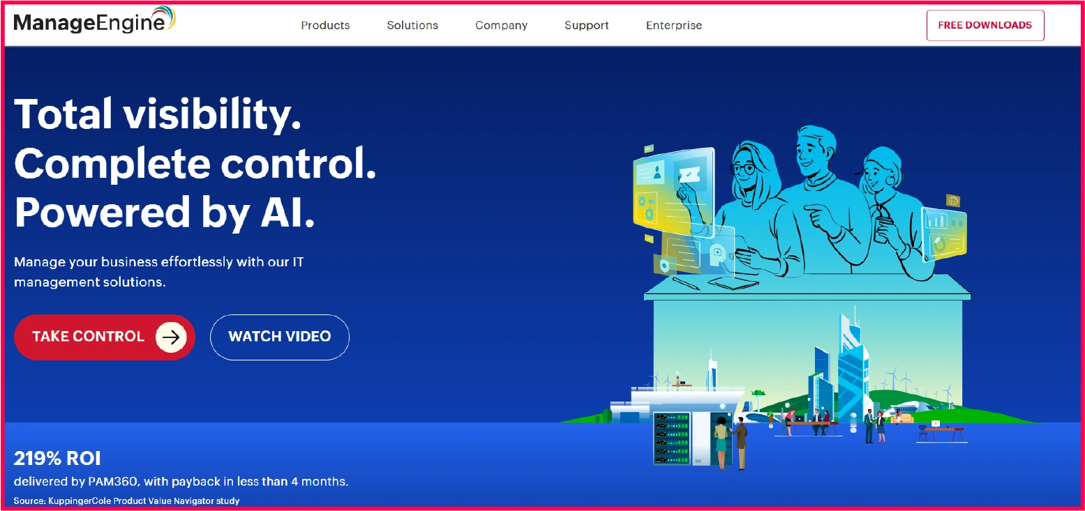 ManageEngine Endpoint Central patch management for identity-first device management.webp
