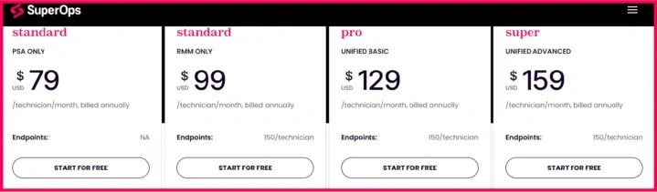SuperOps Pricing Plans.webp