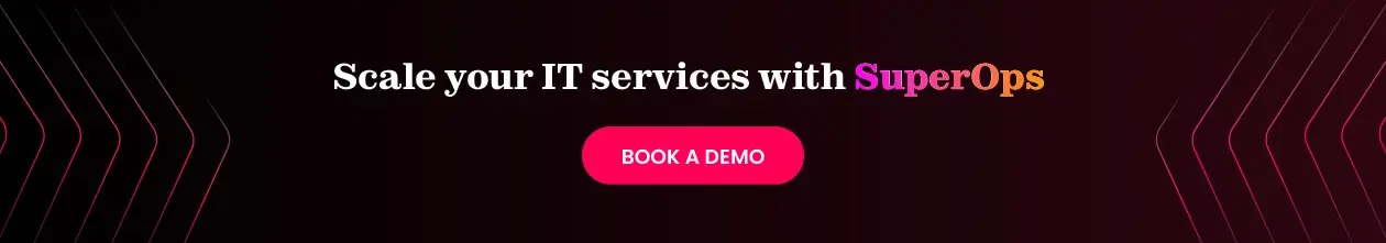 SuperOps IT service management platform