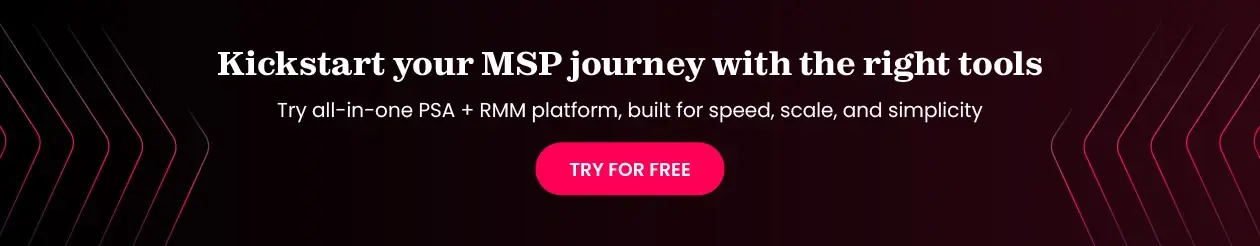 Book a demo with SuperOps