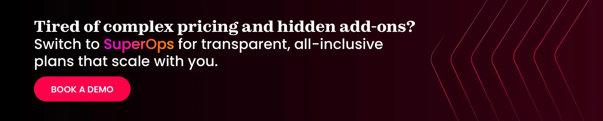 Transparent RMM pricing and automation with SuperOps