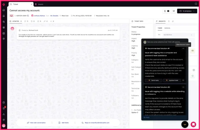 AI-powered insights in SuperOps
