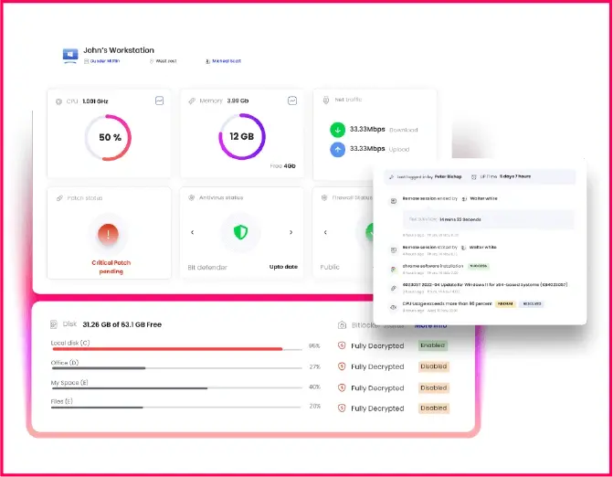 Endpoint management with SuperOps