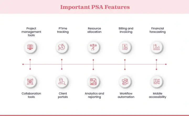 Features of PSA software