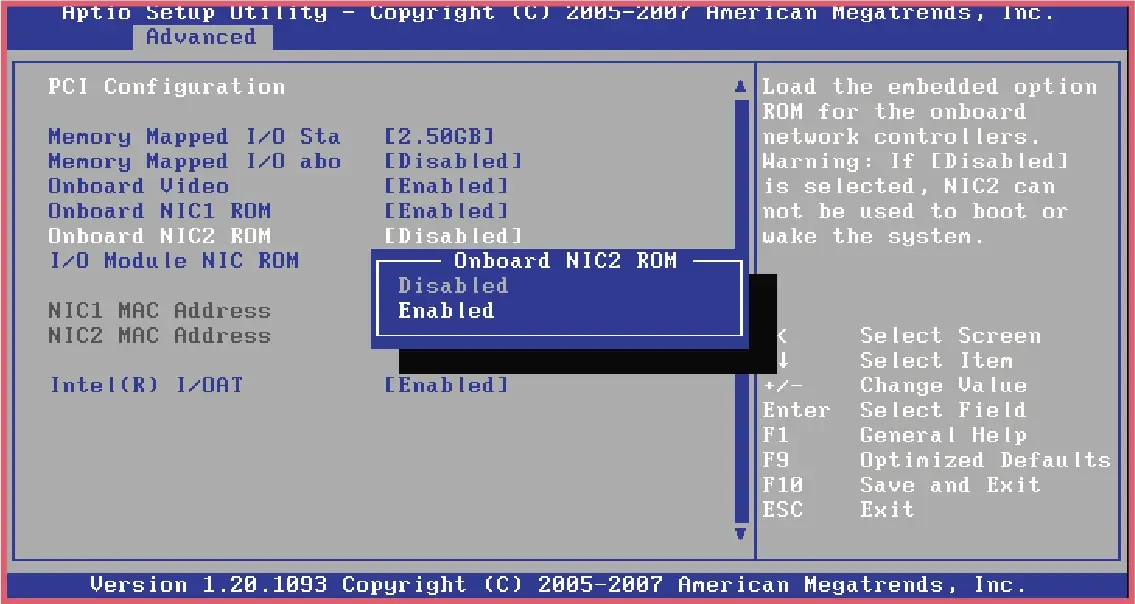 Activate WoL via BIOS UEFI