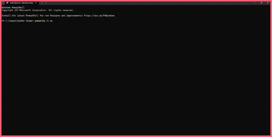 Enable Fast Start up using Power Shell
