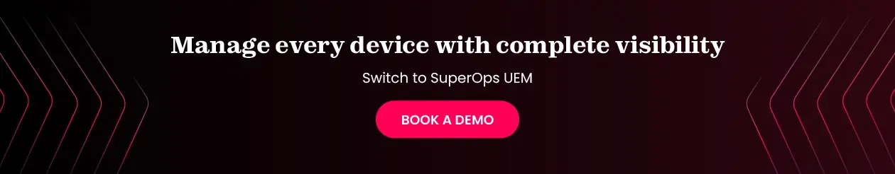 SuperOps cross-OS MDM is an ideal alternative to Kandji