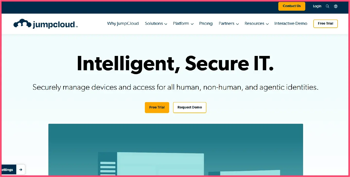 JumpCloud offers identity management and cross-OS policy enforcement interface