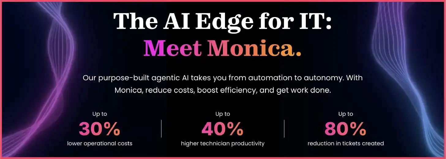 MonicaAI- SuperOps’s built-in assistant