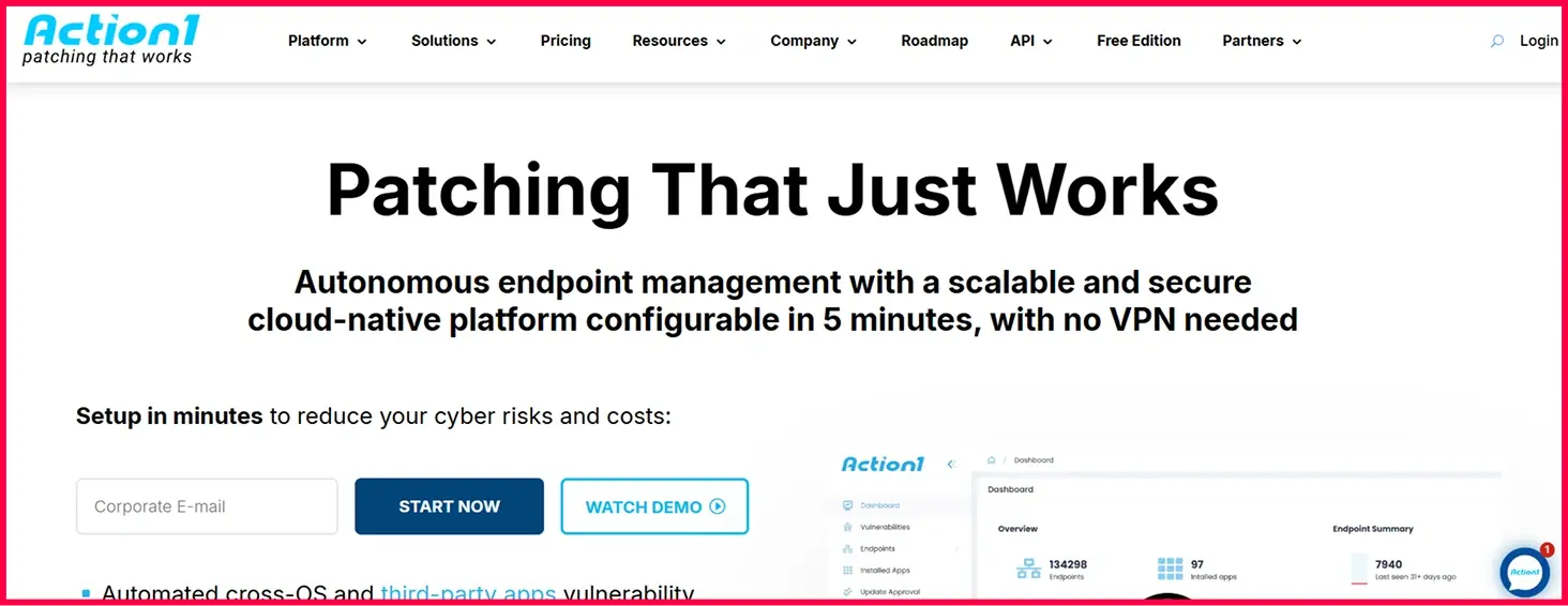 Action1 cloud-native patch management for MSPs