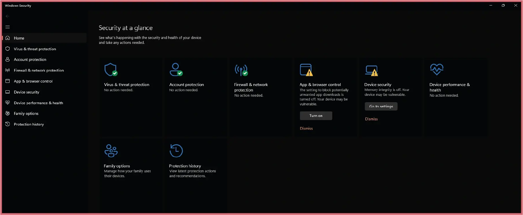 Scan system for malware