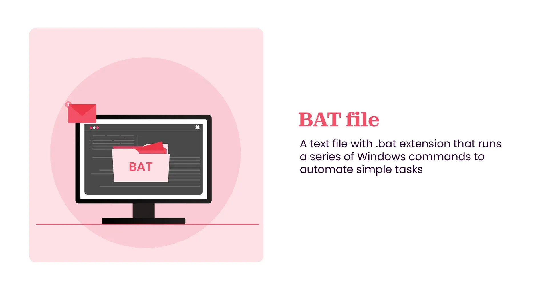 Why use BAT file