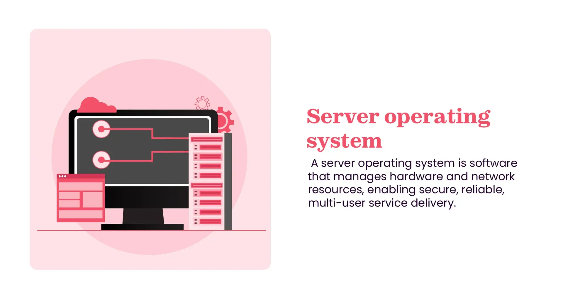 Server operating system meaning