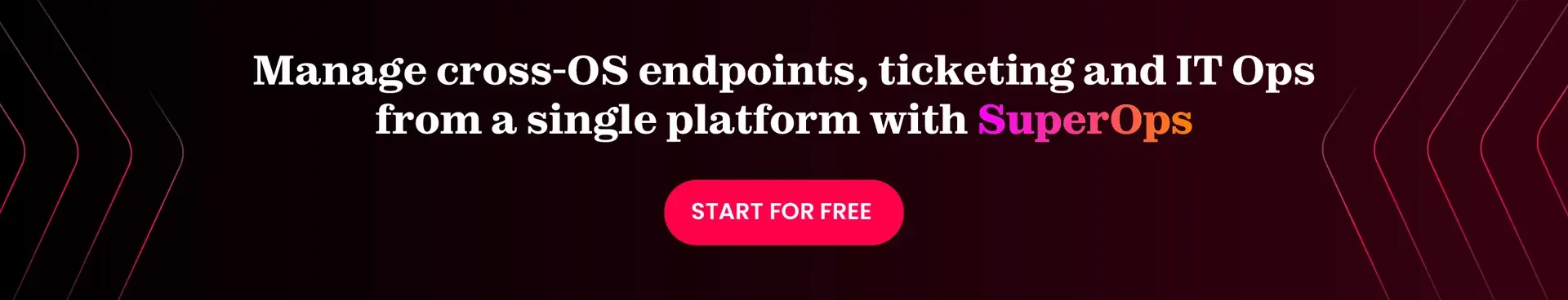 SuperOps unified IT operations platform demo booking for IT teams