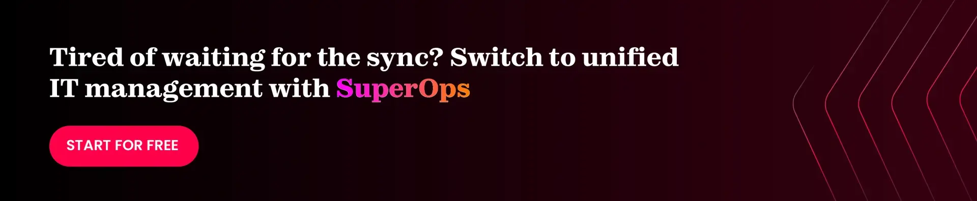 SuperOps unified IT platform demo booking for IT operations
