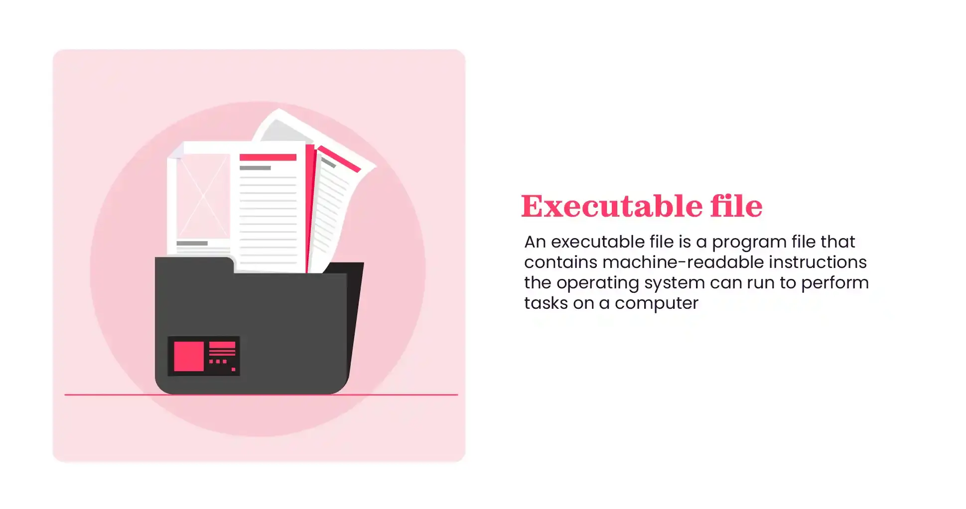 Executable file meaning