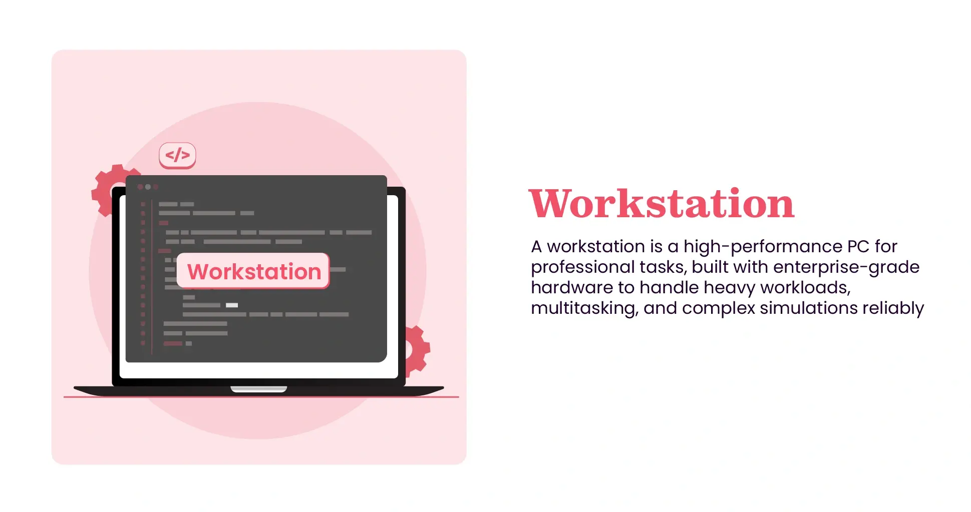 Workstation computer definition