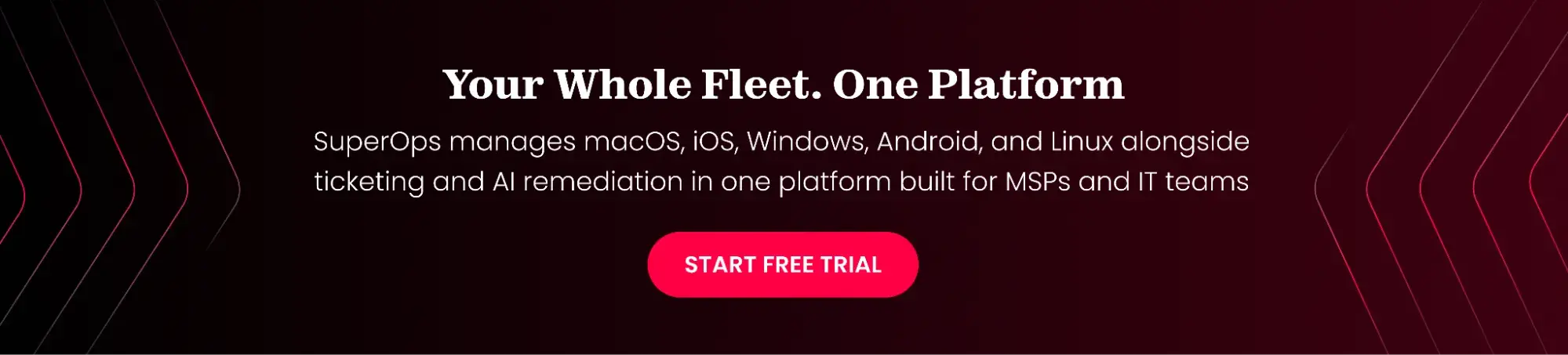 SuperOps manages mixed-OS fleet seamlessly