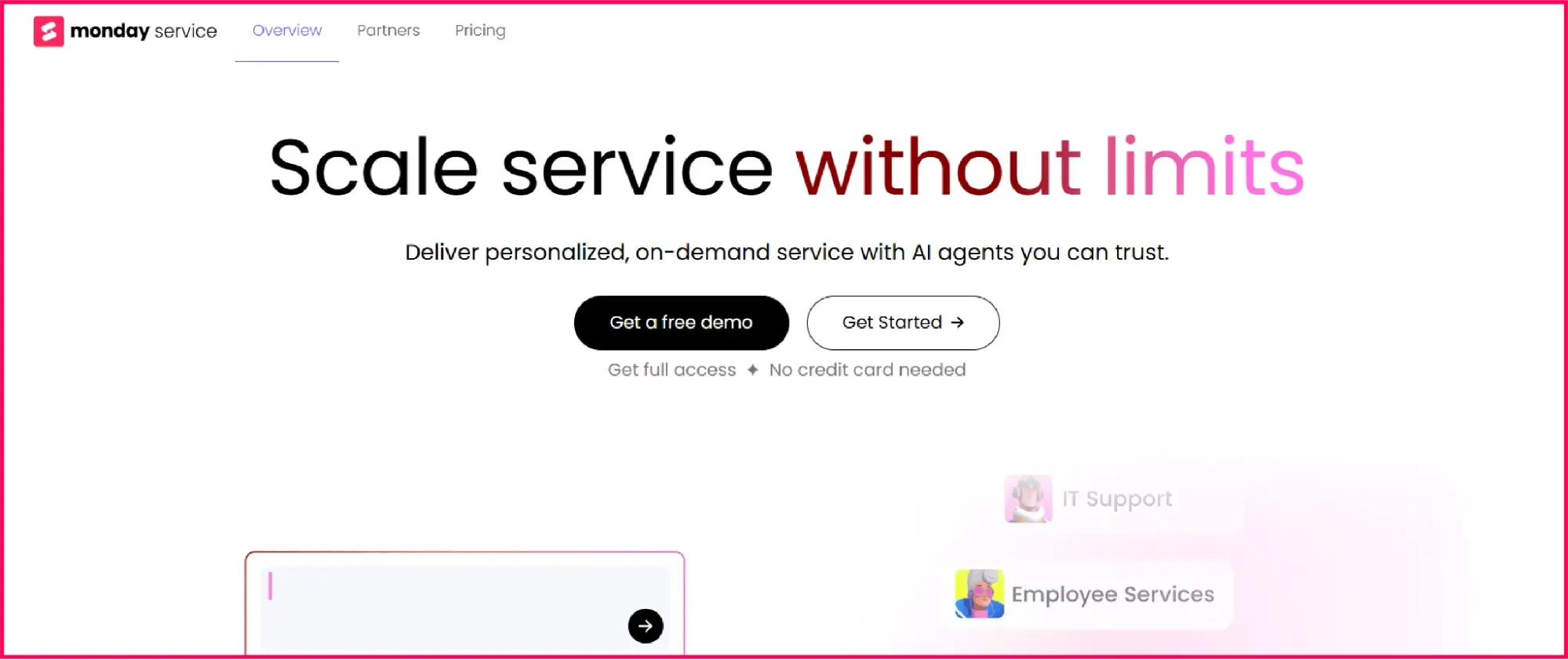 monday service is an IT ticketing system