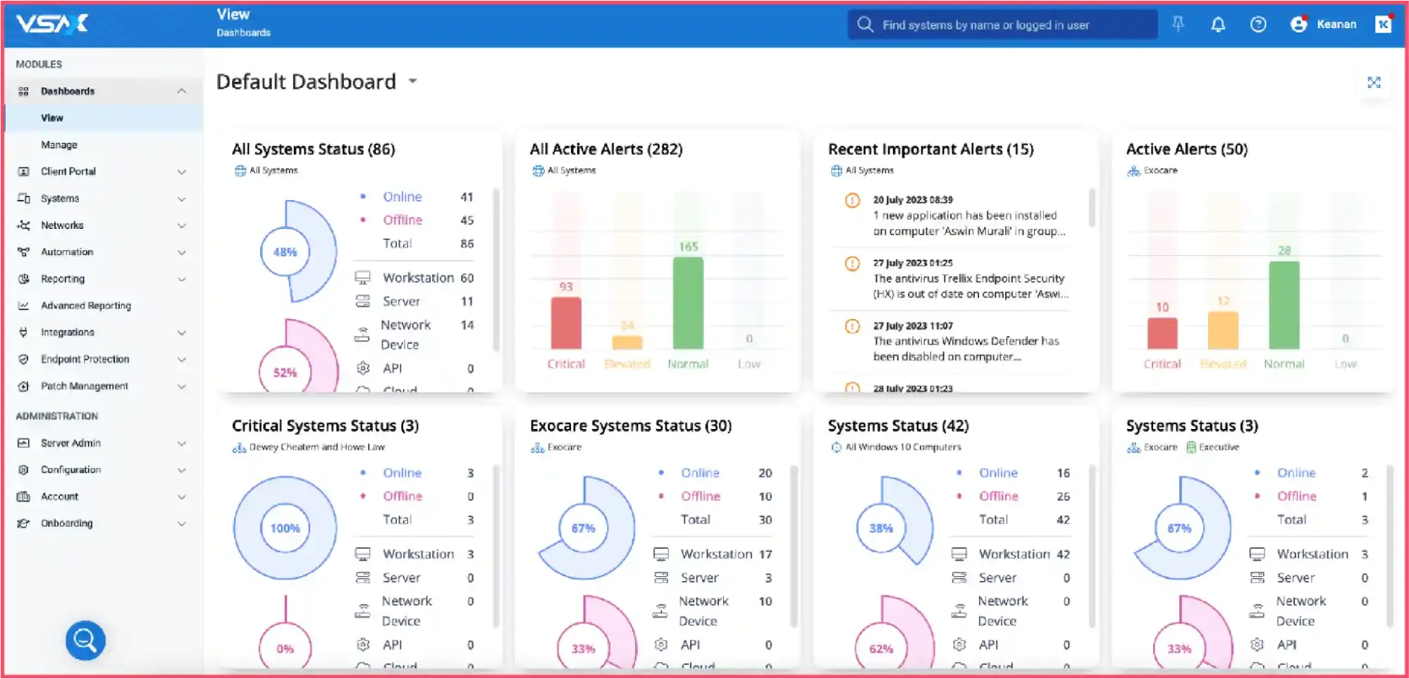 Kaseya VSA as a SyncroMSP alternative