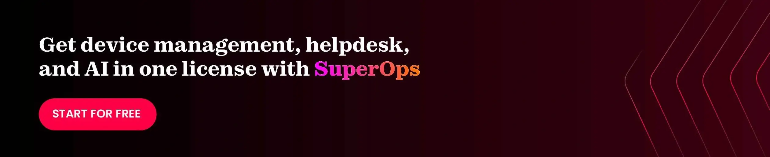 SuperOps unified IT operations platform eliminating tool switching for IT teams and MSPs