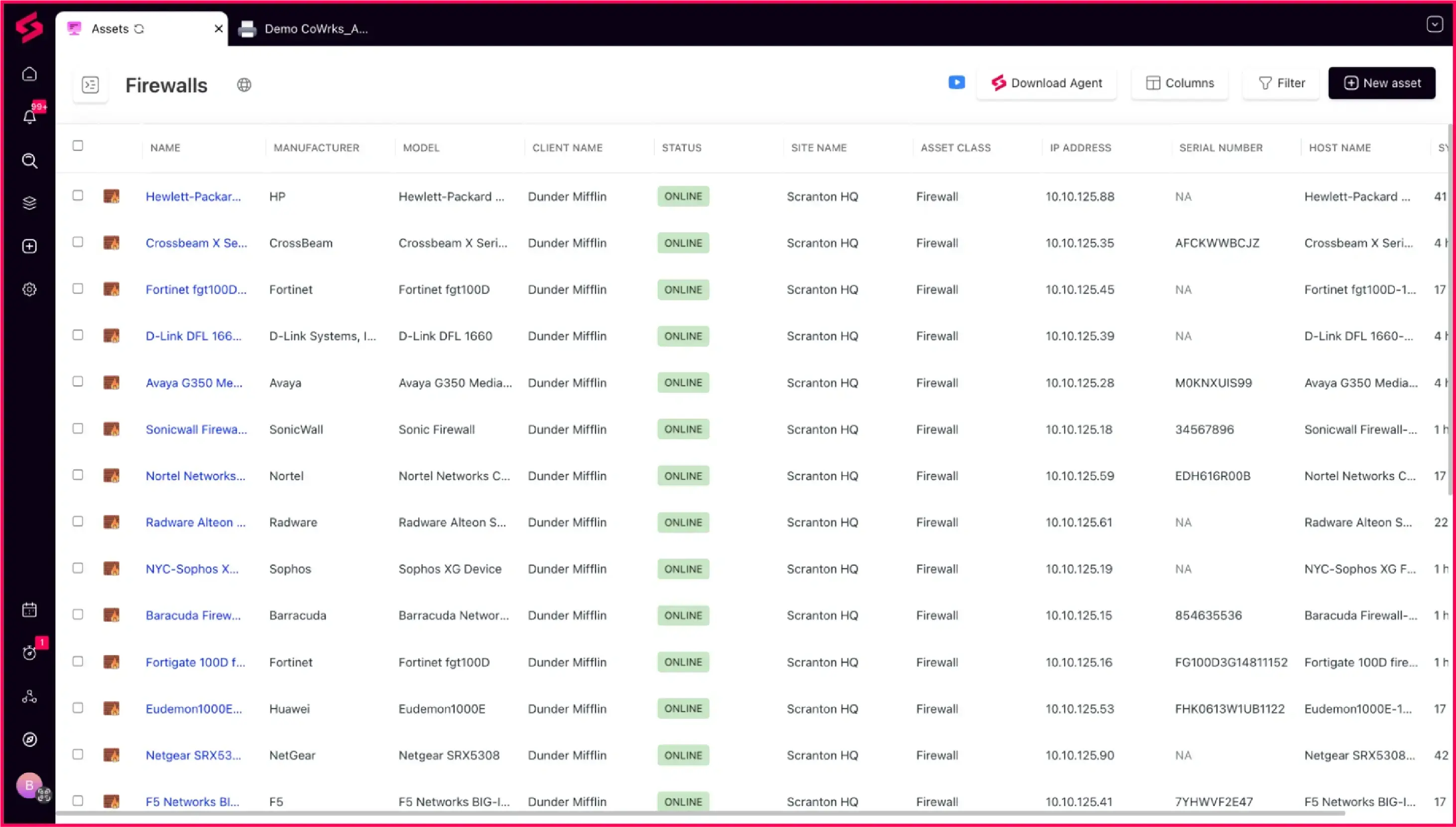 SuperOps’ multi-client network monitoring