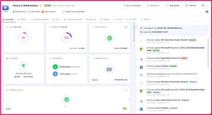  SuperOps as PSA RMM platform