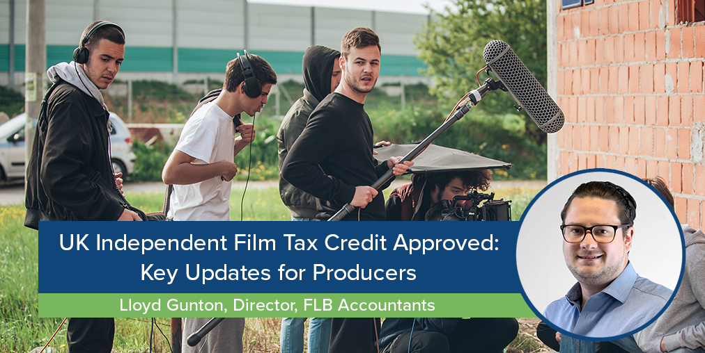 Film crew on UK independent film tax credit production