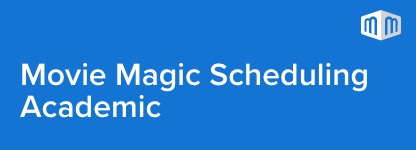 New Movie Magic Scheduling 10 Academic