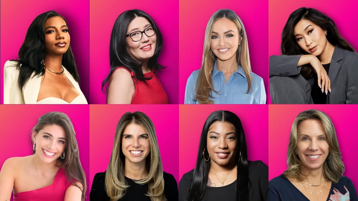 Female panelists and Davida Lara Power Women Summit 2025