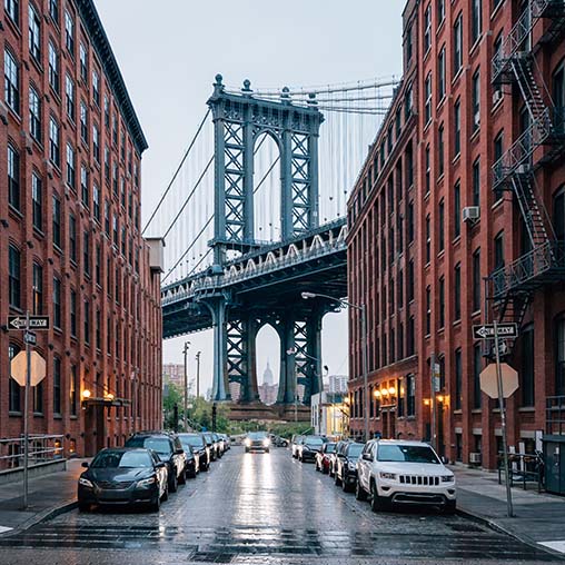 Manhattan Bridge in New York