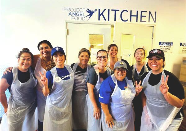 EP Volunteers at Project Angel Food