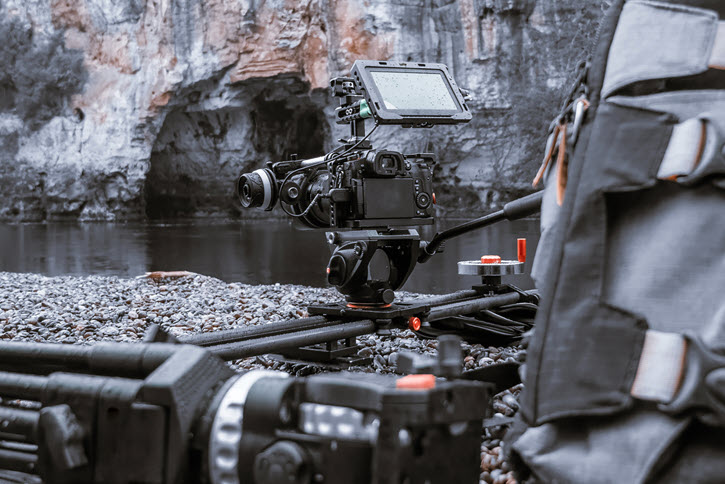 Camera equipment on remote location