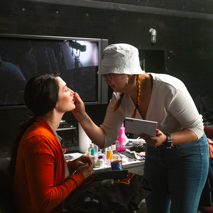 USC Partnership Student Project On-Set MUA