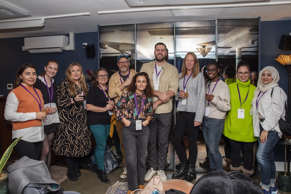 PGGB trainees at a reception to mark the end of the first year of TDF_r2.jpg