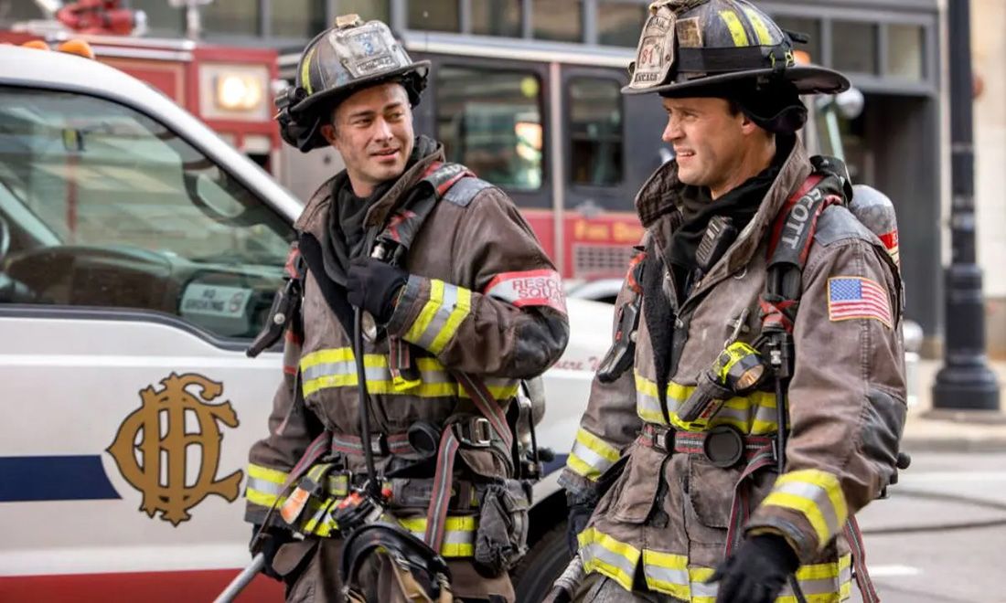 Jesse Spencer on Chicago Fire