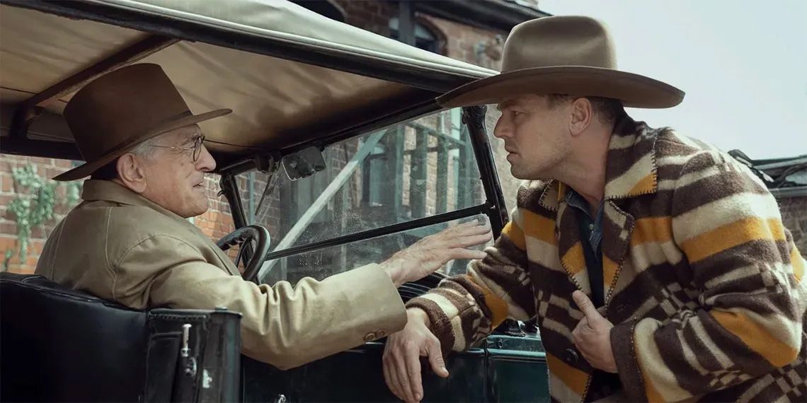 Killers of the flower moon. Robert de Niro, Leonardo DiCaprio