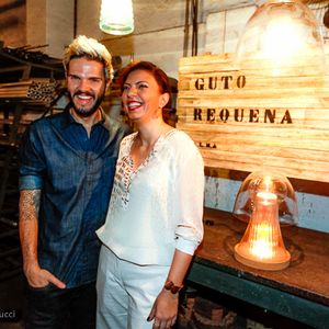 Guto Requena e Elaine Rodrigues