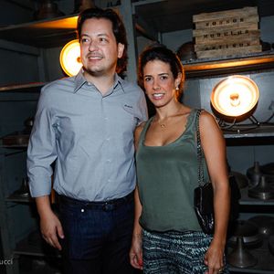 André Leite e Bruna Ximenes