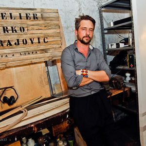 Marko Brajovic e a luminárias Luna