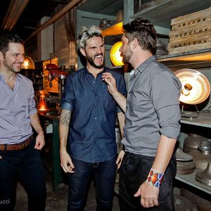 Mauricio Arruda, Guto Requena e Marko Brajovic