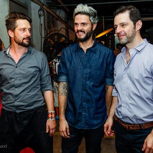 Marko Brajovic, Guto Requena e Mauricio Arruda