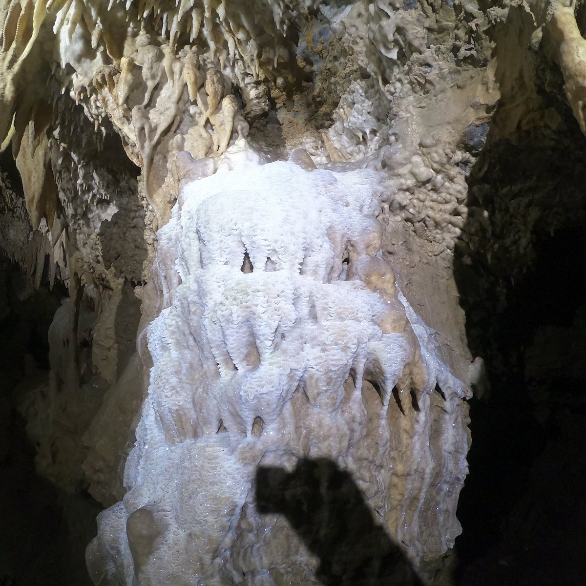 crystal cave in Belize