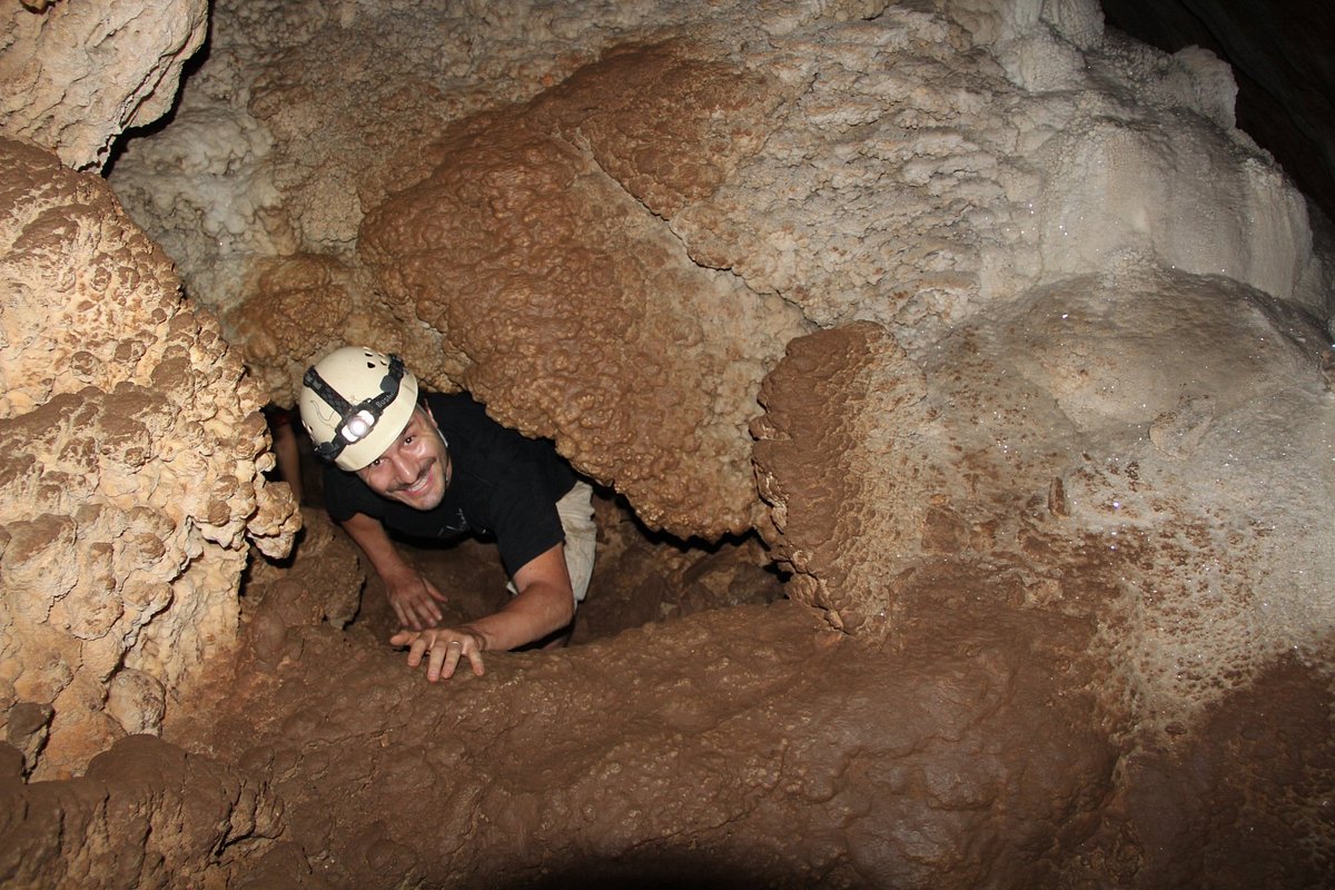 crystal cave in Belize