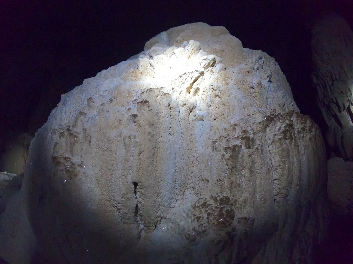 crystal cave in Belize