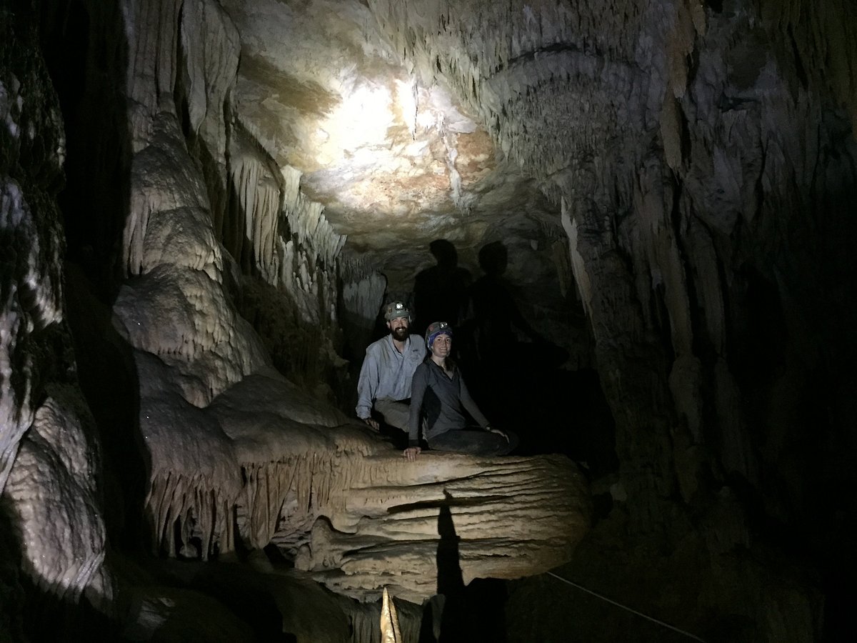 crystal cave in Belize